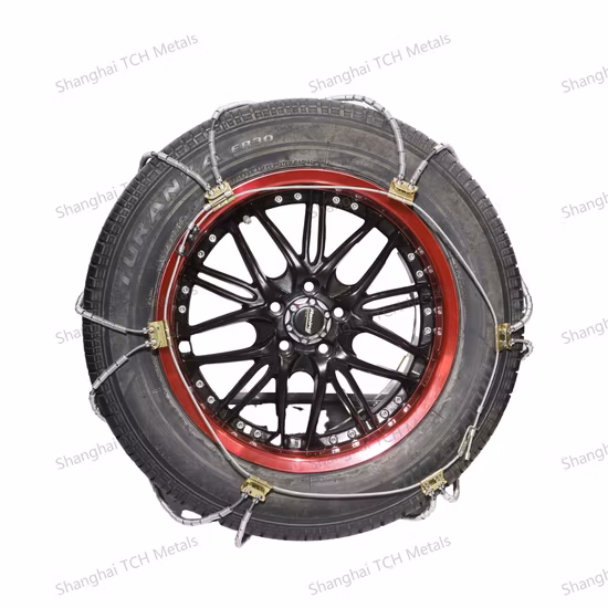 Chaînes à neige pour pneus de voiture adaptées Tesla modèle 3 XY chaîne de pneu antidérapante d'urgence SUV Anti